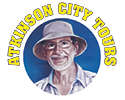 Atkinson City Tours — original Ian Atkinson portrait logo